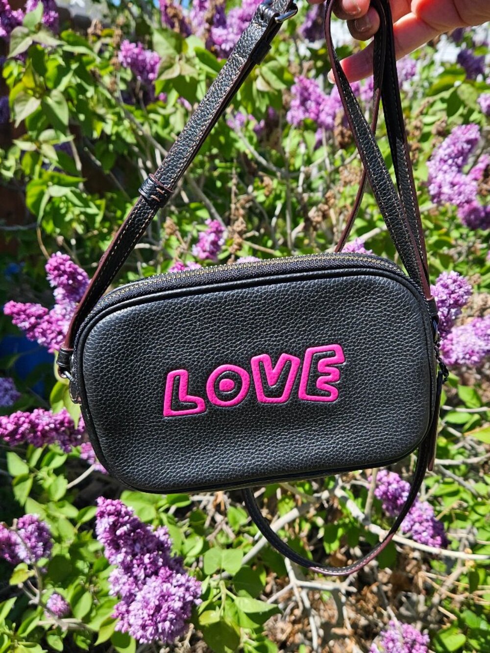 Coach X Keith Haring LOVE Collaboration Graffiti Heart Crossbody F13687